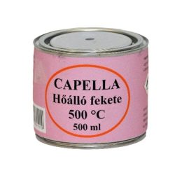 Capella hőálló fekete 0.5l  9080/l 26.02.