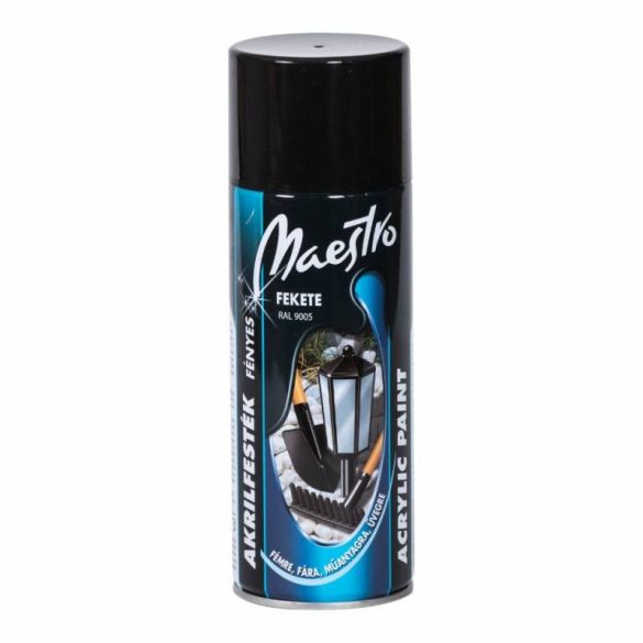 Maestro fekete 400ml  4475/l