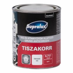 Supralux tiszakorr törtfehér 2.5l  7040/l
