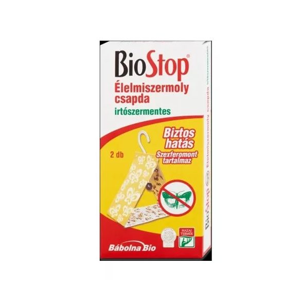 Biostop élelmiszer molyírtó 2db 26.02