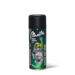 Maestro matt fekete 400ml   4475/l