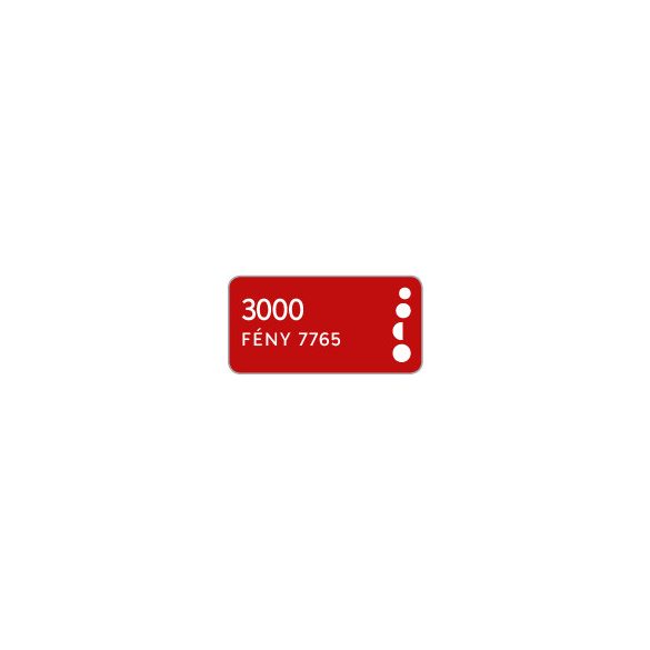Alkyton 7765-075 f.piros 750ml RAL 3000