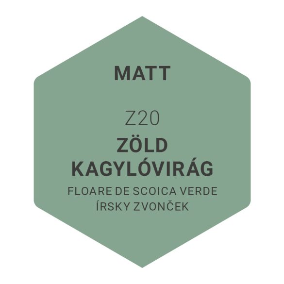 Platinum foltálló zöld kagylóvirág Z20 5l  26.01