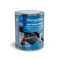 Dunaplaszt csatornafesték ezüst 0.75l