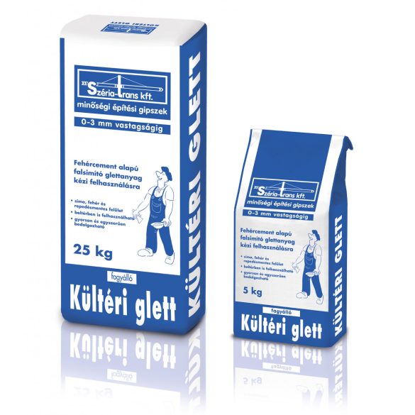 Széria glett kültéri 5kg  506/kg