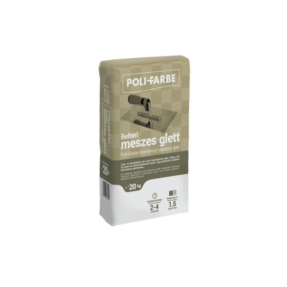 Poli-farbe meszes glett 5kg 754/kg