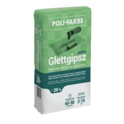 Poli-Farbe extra beltéri glettgipsz 20kg 3-10mm