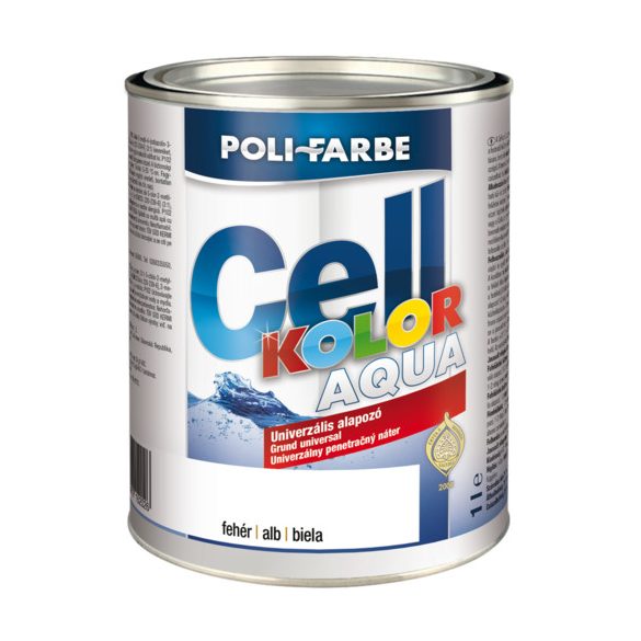 Cellkolor aqua alapozó fehér 1l