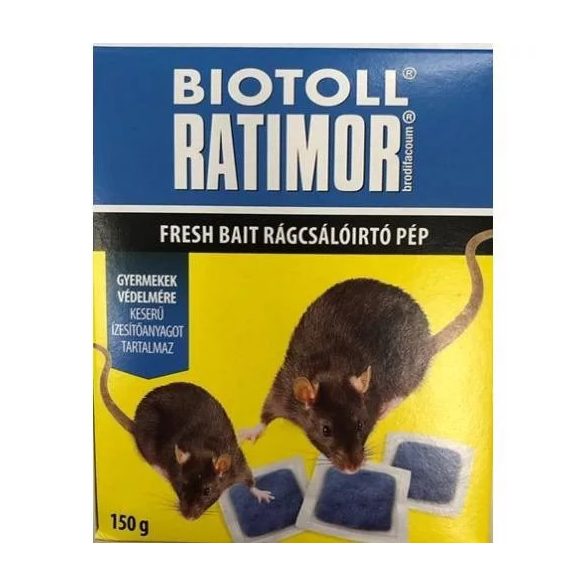 Biotoll ratimor brodifacoum fresh bait 150g