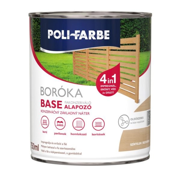 Boróka base alapozó 0.75l  7733/l