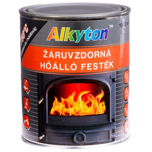 Alkyton 1015-075 hőálló ezüst 750ml 12133/l