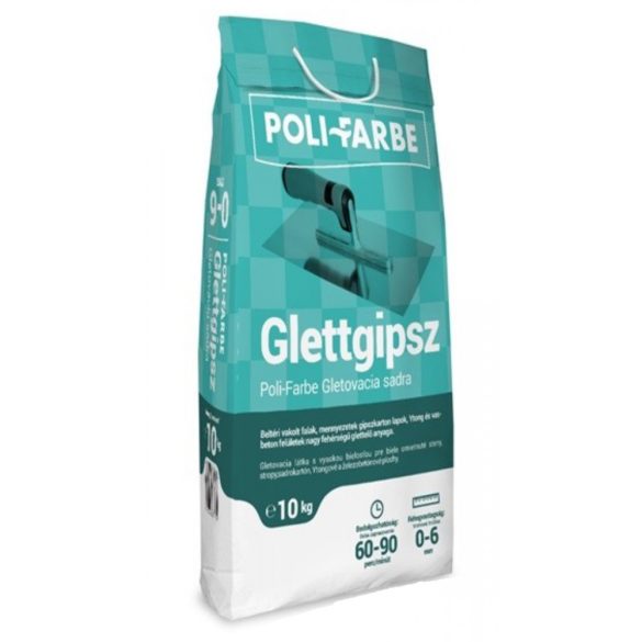 Poli-Farbe beltéri glettgipsz 0-6mm 10kg