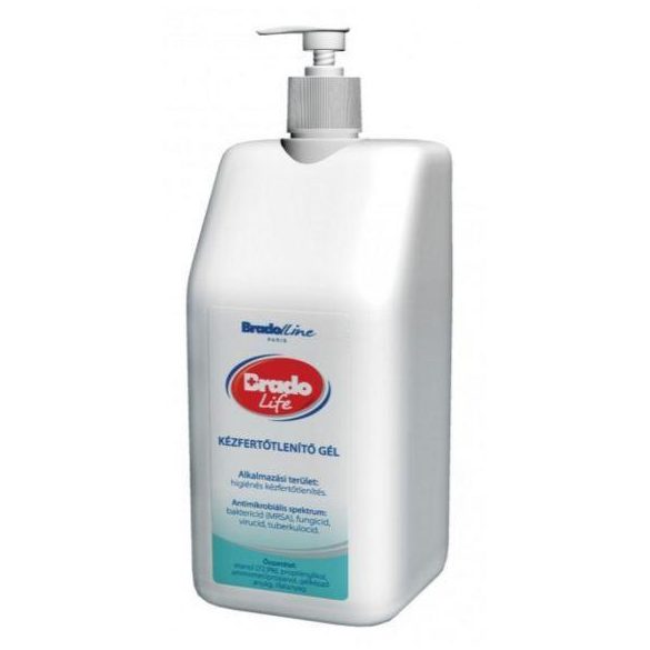 Brado life kézfertőtlenítő gél 500ml