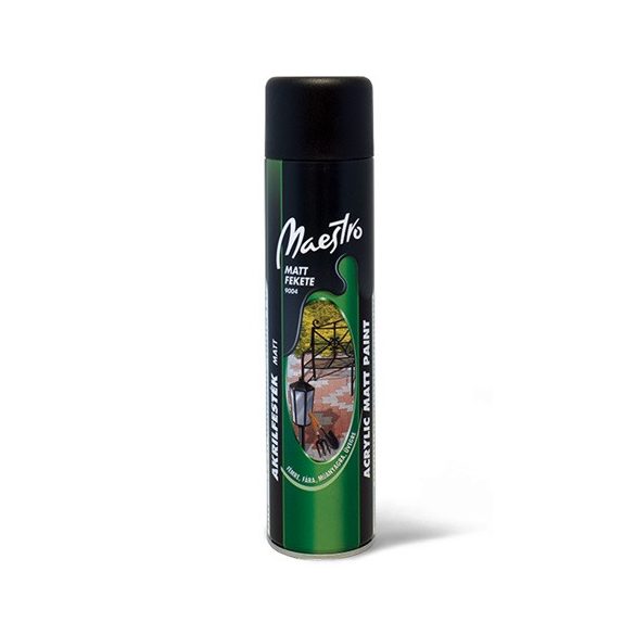 Maestro matt fekete 600ml  4167/l