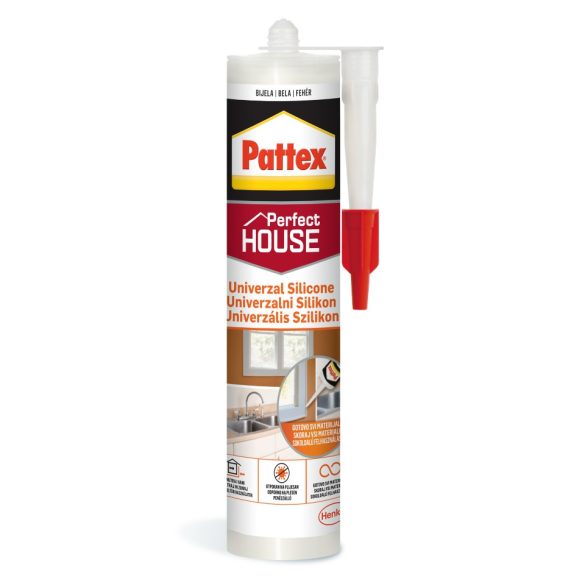 Pattex univerzális szilikon fehér 280ml  8536/l