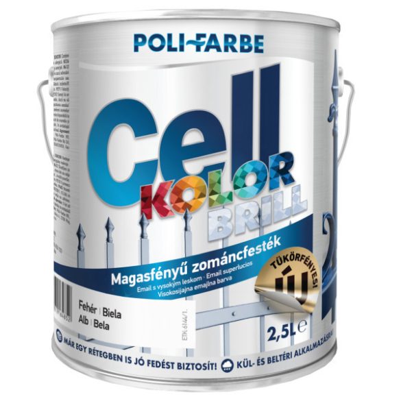 Cellkolor brill mf.fekete 0.25l