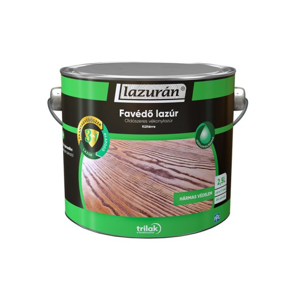 Lazurán 3in1 vékony teak 2.5l  xx