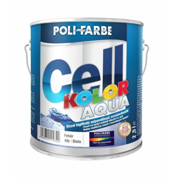 Cellkolor aqua sf.fehér 2.5l