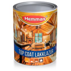 Hemmax top coat lakklazúr színtelen 0.75l 3760/l