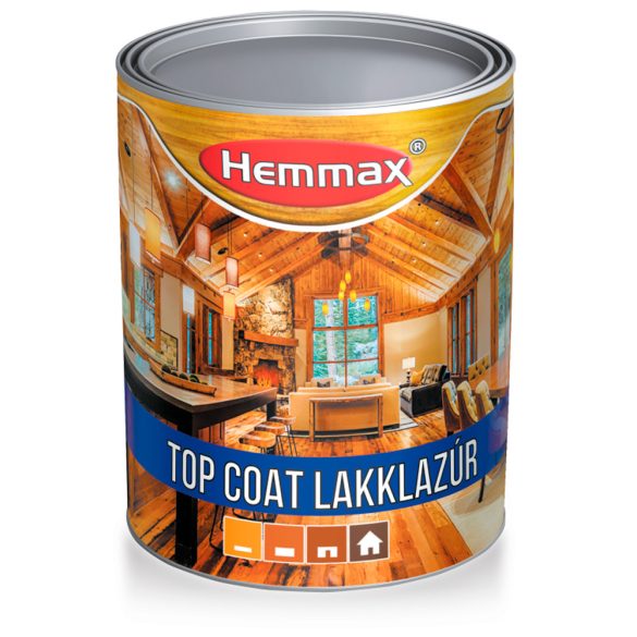 Hemmax top coat lakklazúr dió 0.75l