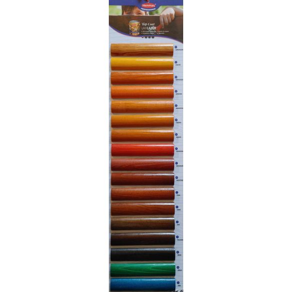 Hemmax top coat lakklazúr gesztenye 0.75l