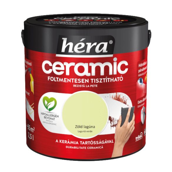 Héra ceramic zöld lagúna 2.5l