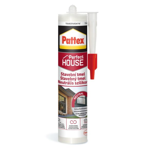 Pattex neutrális szilikon szürke 280ml 10429/l