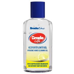 Brado life kézfertőtlenítő gél 50ml citrom