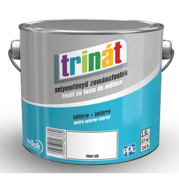 Trinát selyemfényű fehér 2.5l 6360/l