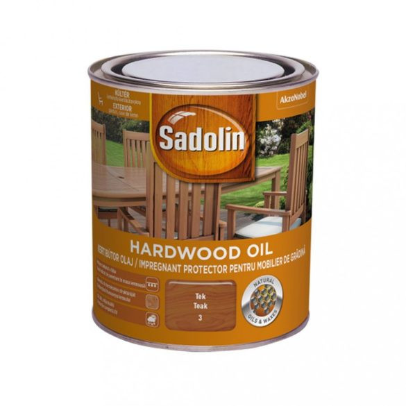 Sadolin kertibútor olaj teak  0,75 5333/l