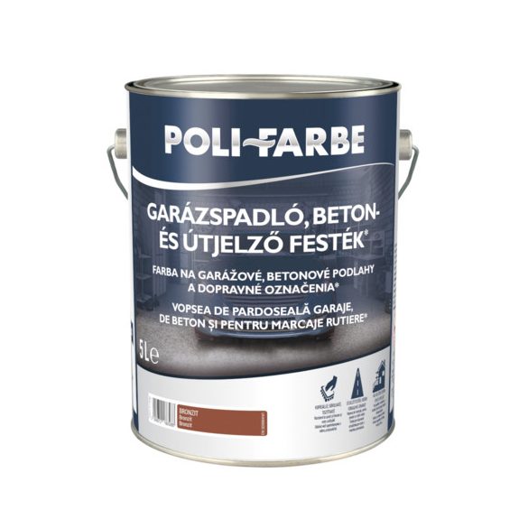 Garázspadló,beton és útjelző f.5l Opál krém M.