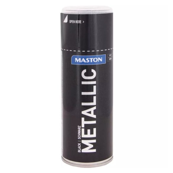 Maston metalic fekete spray 400ml