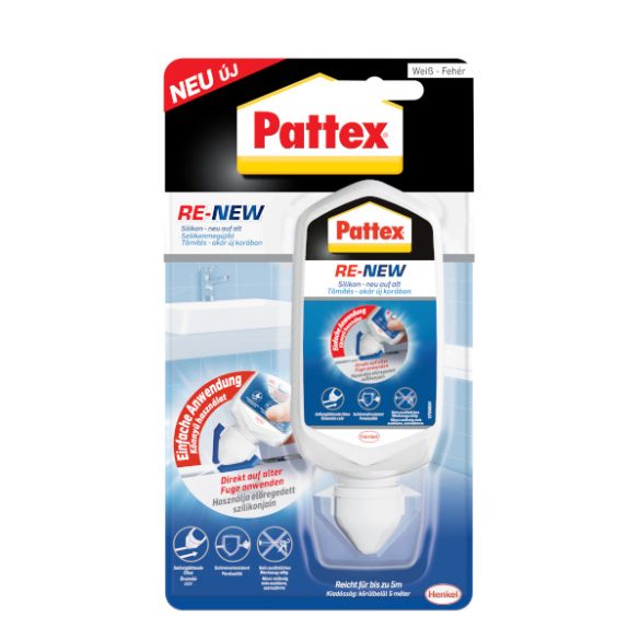 Pattex RE-NEW szilikonfelújító 80ml fehér