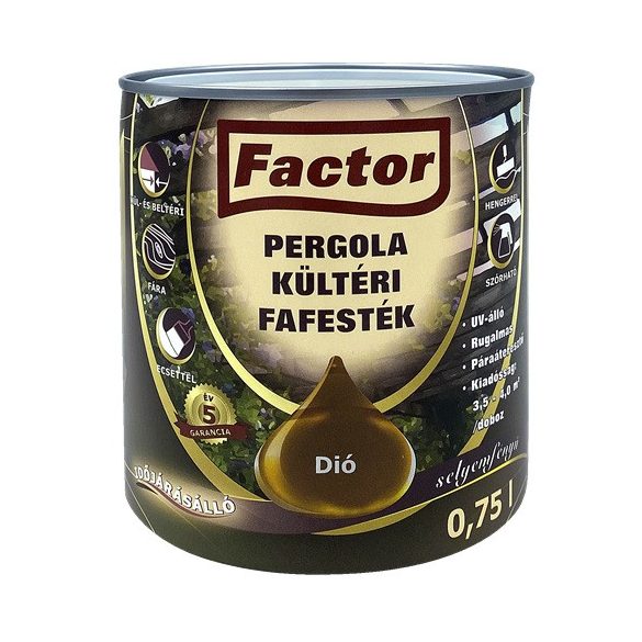 Factor pergola dió 2.5l