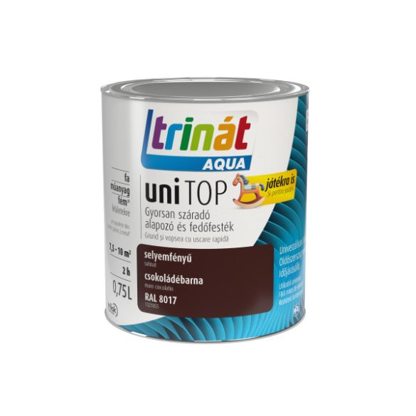 Trinát aqua unitop sf.csokoládébarna RAL8017 0.75l