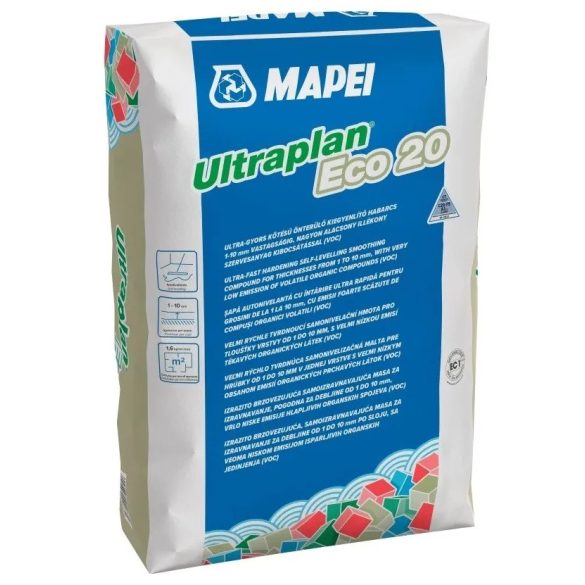 Mapei aljzatkiegyenlítő ultraplan eco 20 23kg 1-10