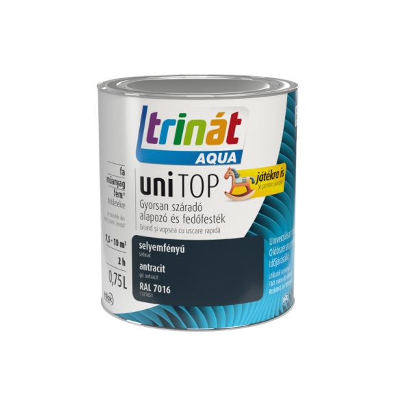 Trinát aqua unitop sf.antracit RAL 7016 6120/l