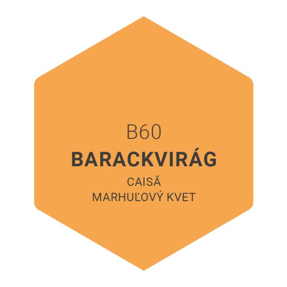 Barackvirág 1l B60 platinum 26.01