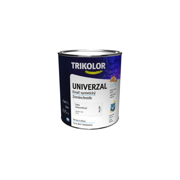 Trikolor univ.sf.fekete RAL 9005 0.75l M.