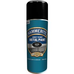 Hammerite sf.szatén fekete spray 400ml